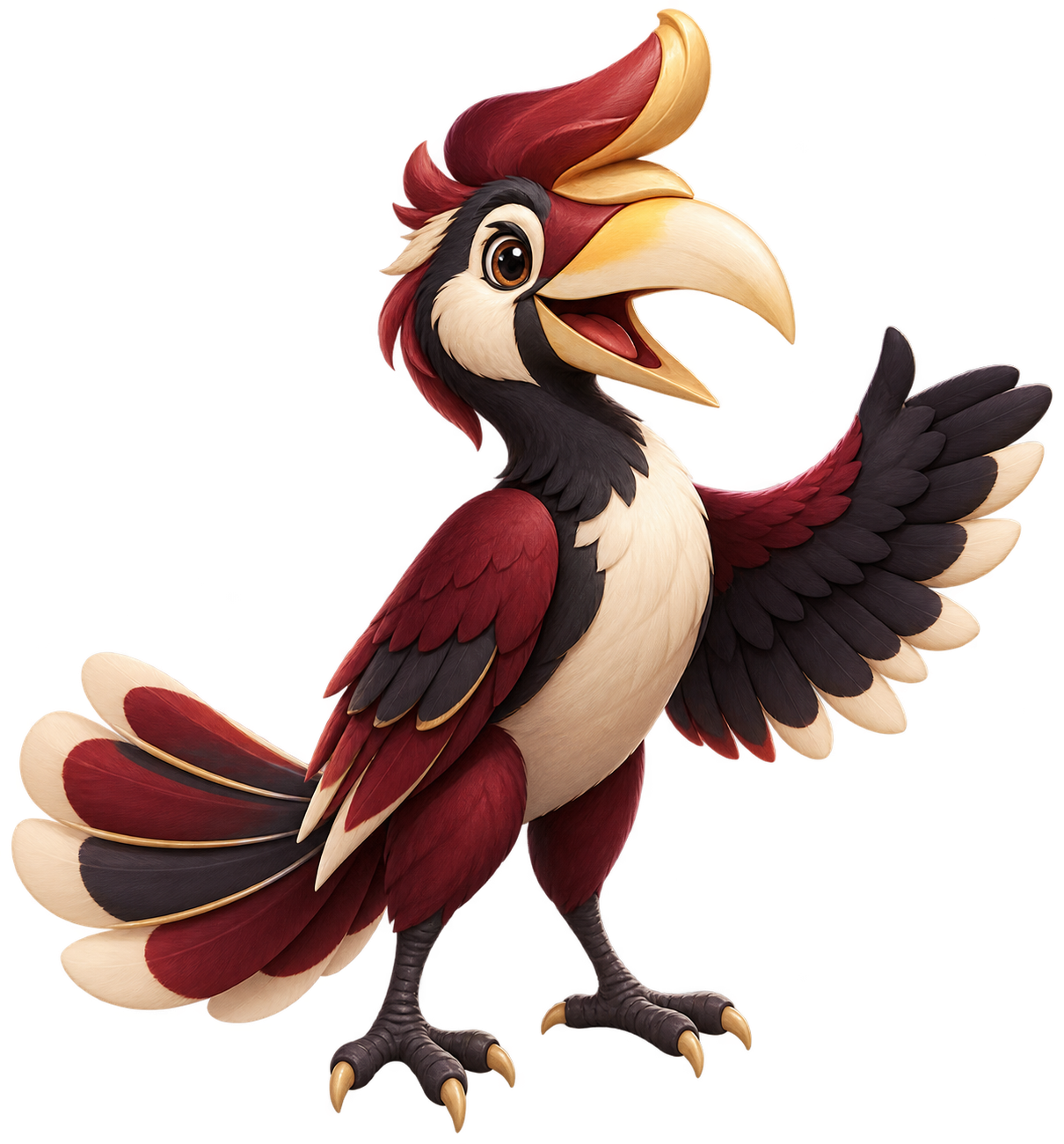 Piko, the Southeastics hornbill guide